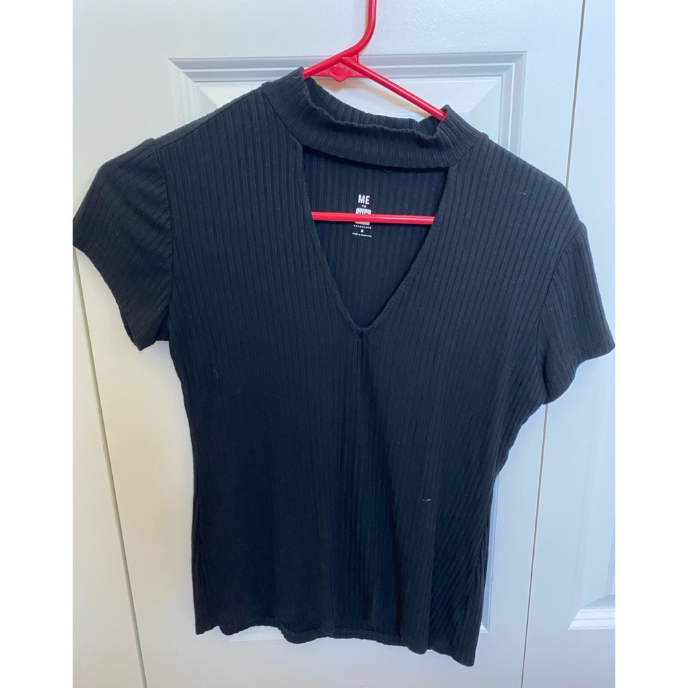 Comfy black shirt.